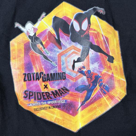 Spider Man Across The Spider Verse ZOTAC Gaming Tote Bag Black Red - Picture 2 of 8